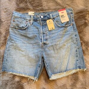 Levi's Women's Light Blue Jean Shorts